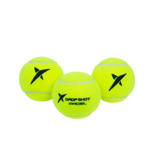 BOLA DE PADEL DROP SHOT TOURNAMENT TUBO X3