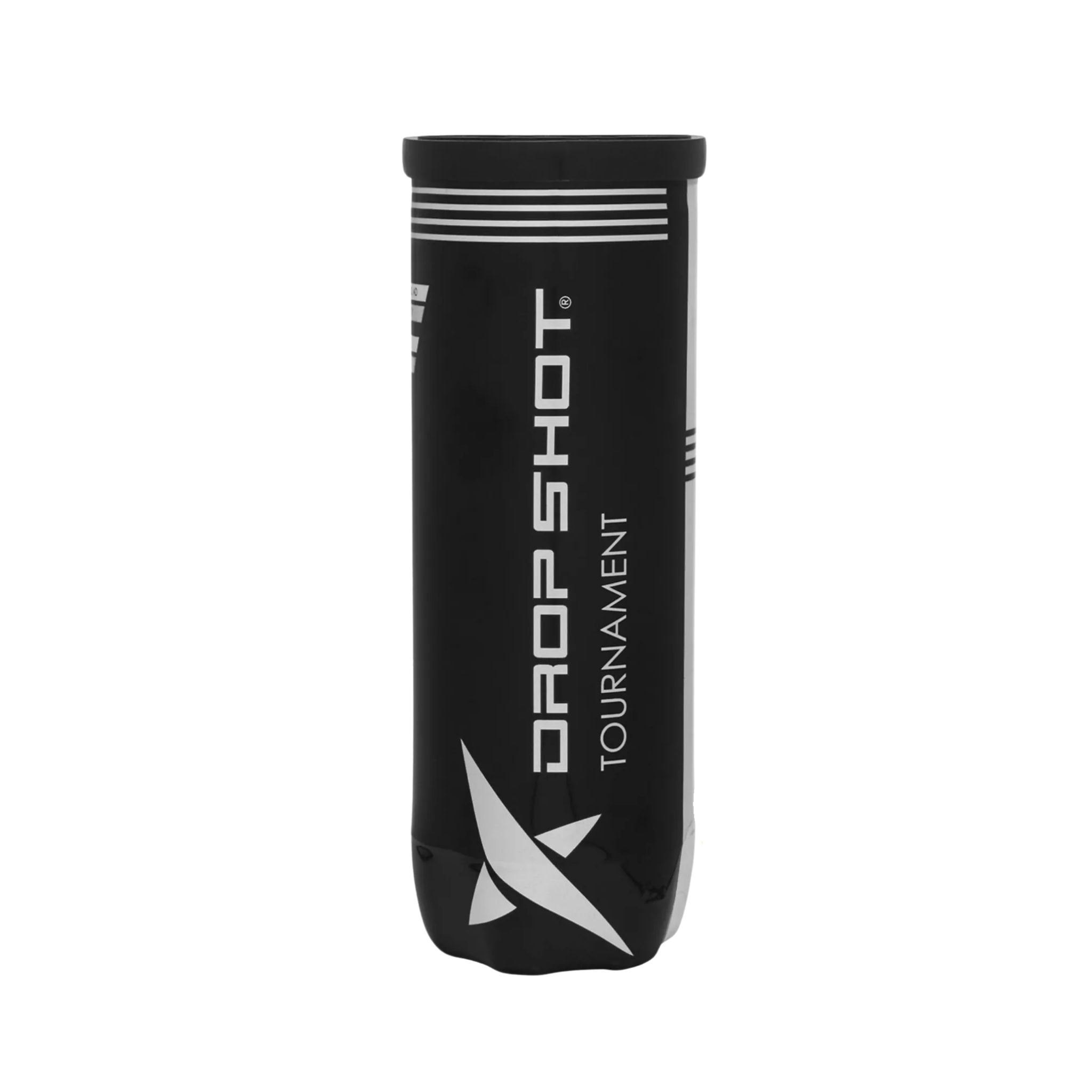 KIT BOLA DROP SHOT TOURNAMENT TUBO x3 + OVERGRIP X-TRUST x3 COR SORTIDA