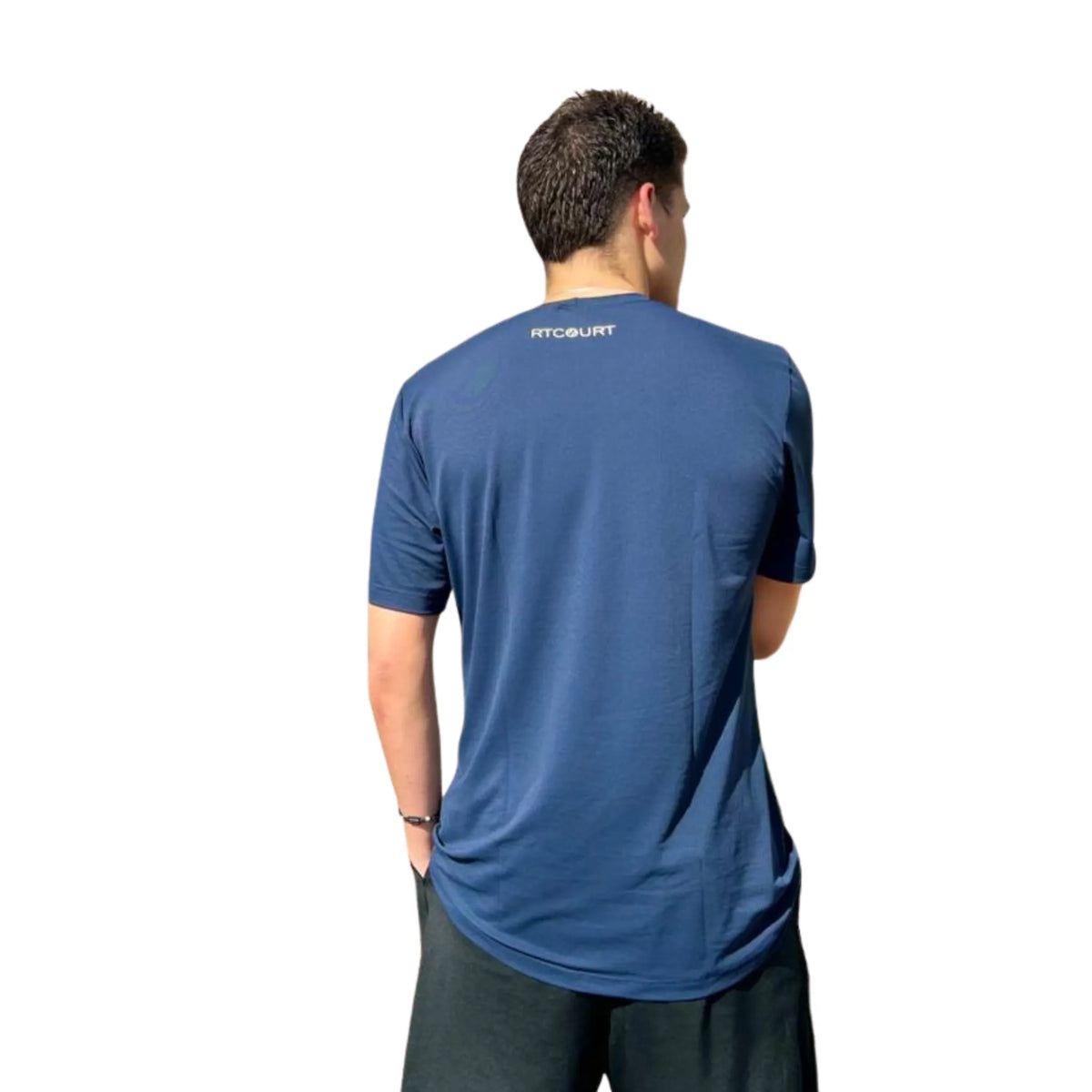 CAMISETA RETORRENS SLIM FIT AZUL MARINHO