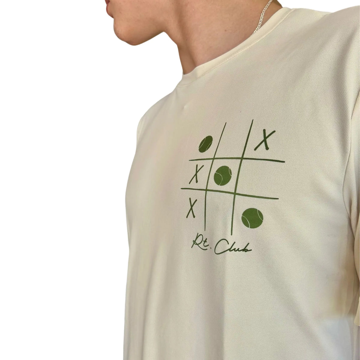 CAMISETA MASCULINA SLIM FIT RETORRENS OFF WHITE