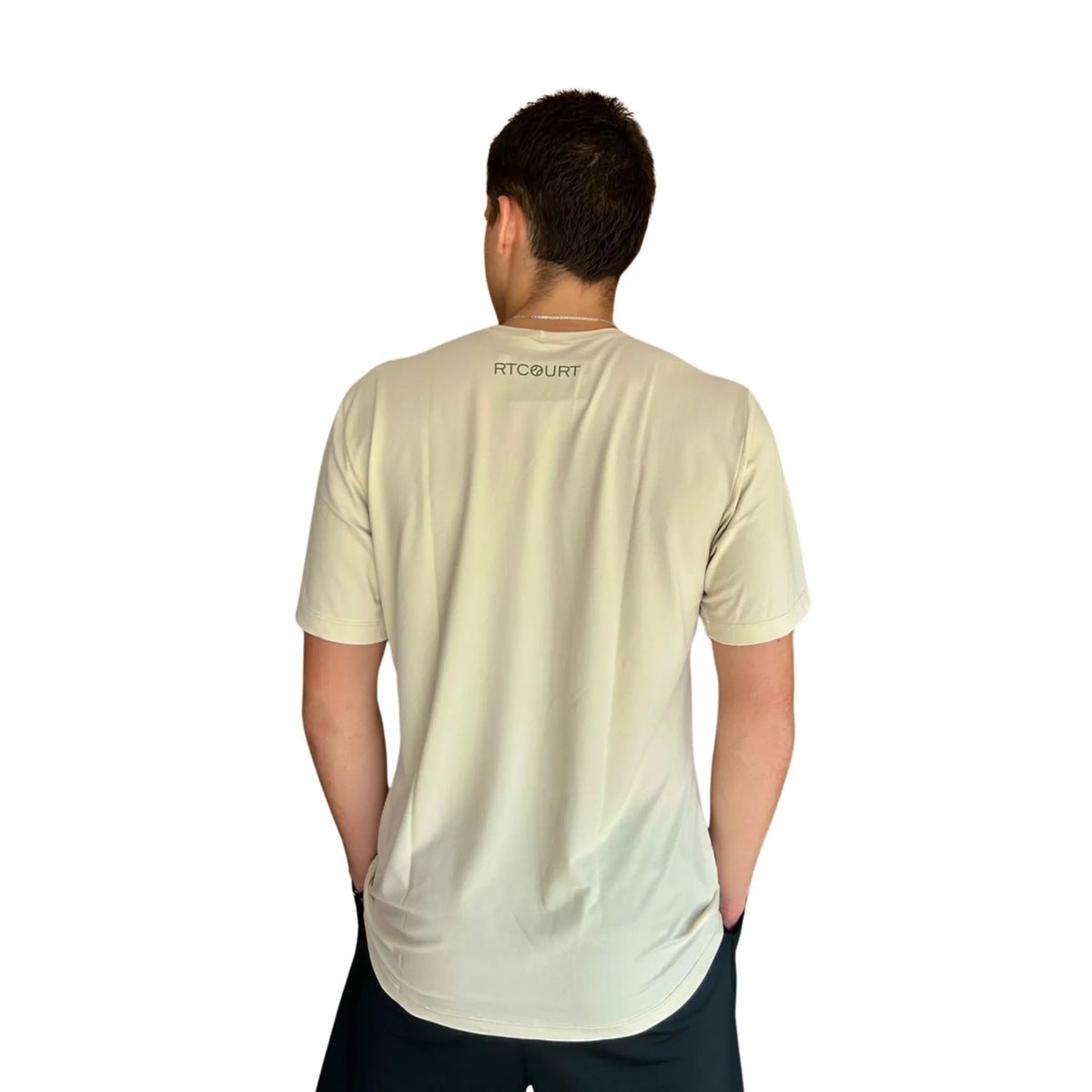 CAMISETA MASCULINA SLIM FIT RETORRENS OFF WHITE