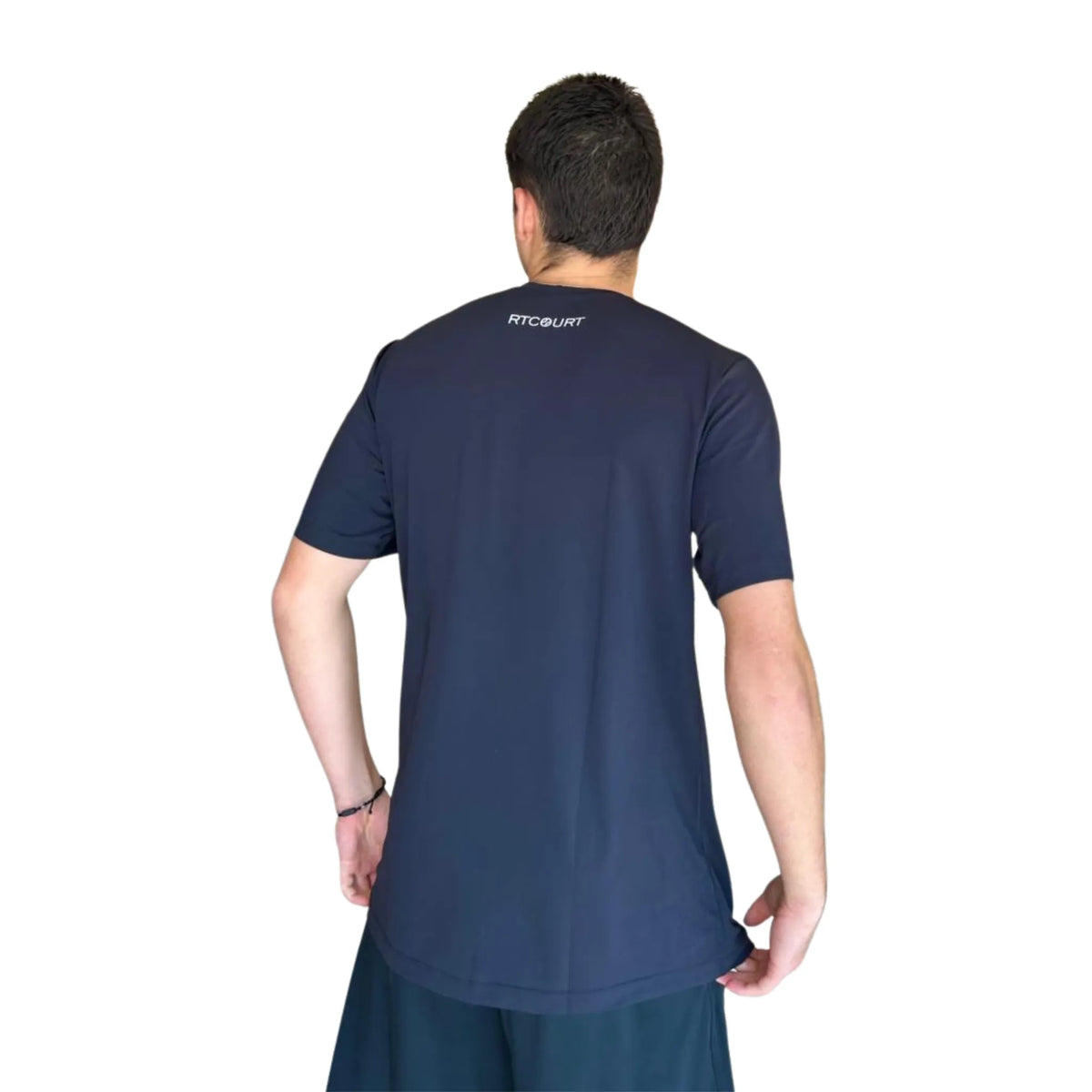 CAMISETA MASCULINA SLIM FIT RETORRENS PRETA