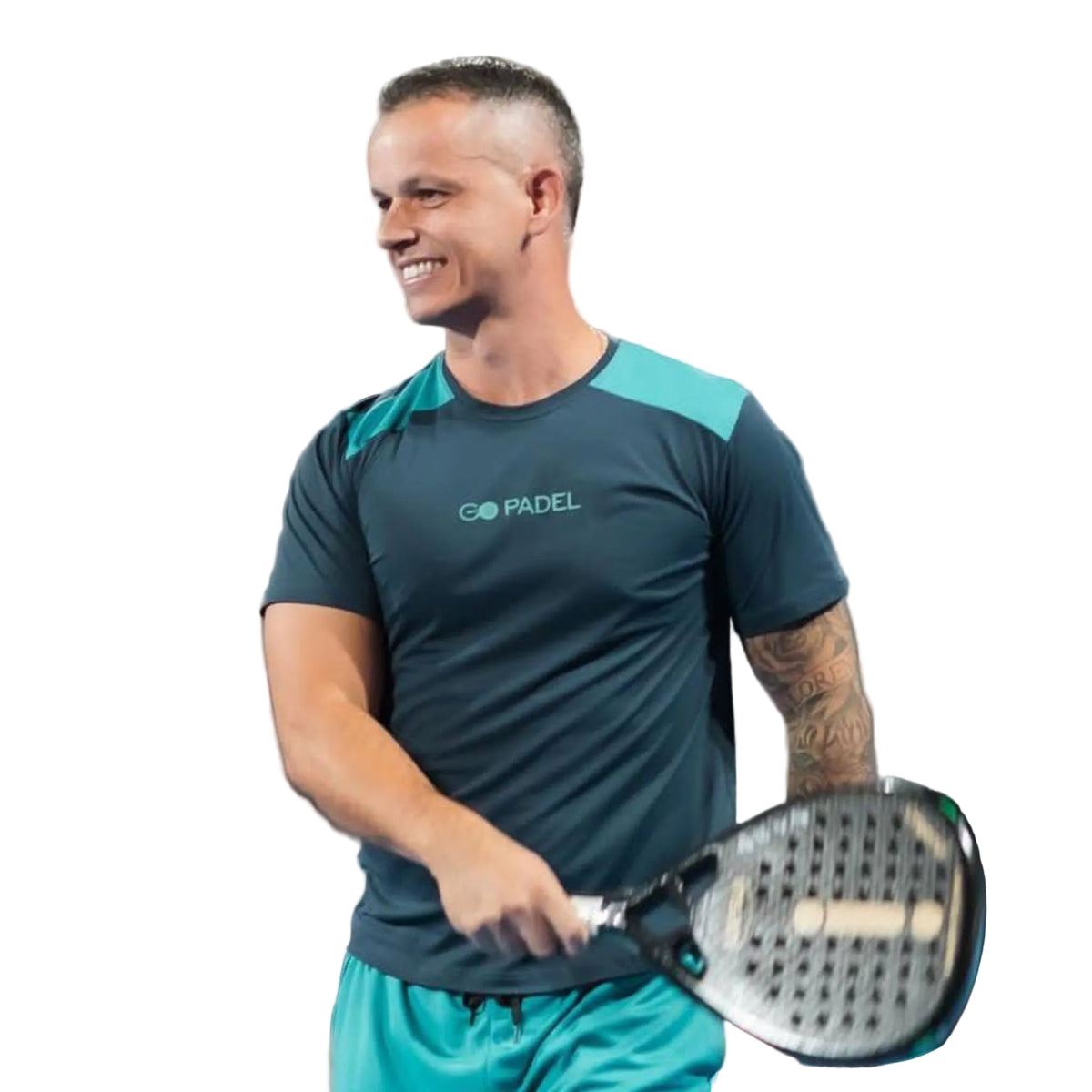 CAMISETA MASCULINA GO PADEL