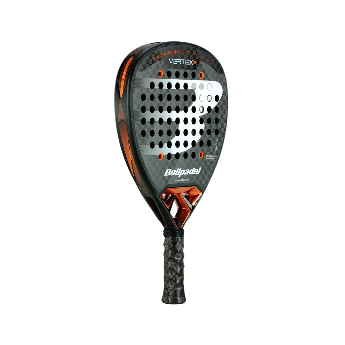 RAQUETE PADEL BULLPADEL VERTEX 04 12K JUAN TELLO 2025