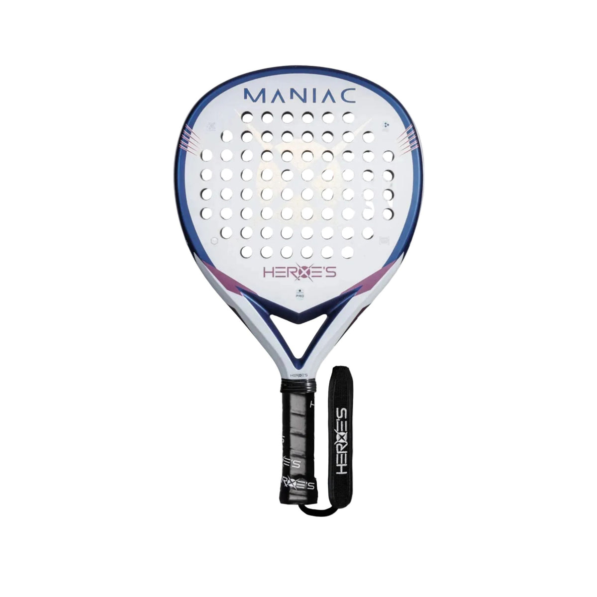 RAQUETE PADEL HEROES MANIAC 12K 2025