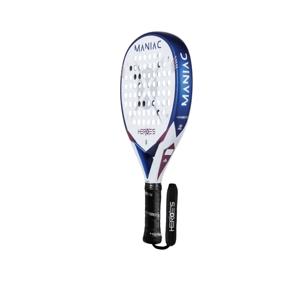 RAQUETE PADEL HEROES MANIAC 12K 2025