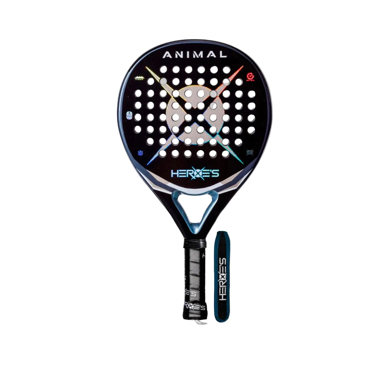 RAQUETE PADEL HEROES ANIMAL 18K 2025