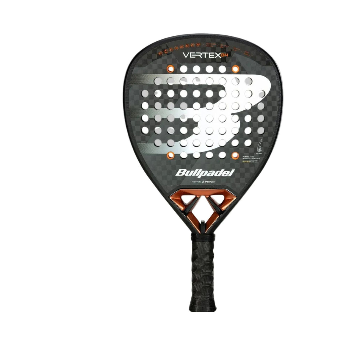 RAQUETE PADEL BULLPADEL VERTEX 04 12K JUAN TELLO 2025
