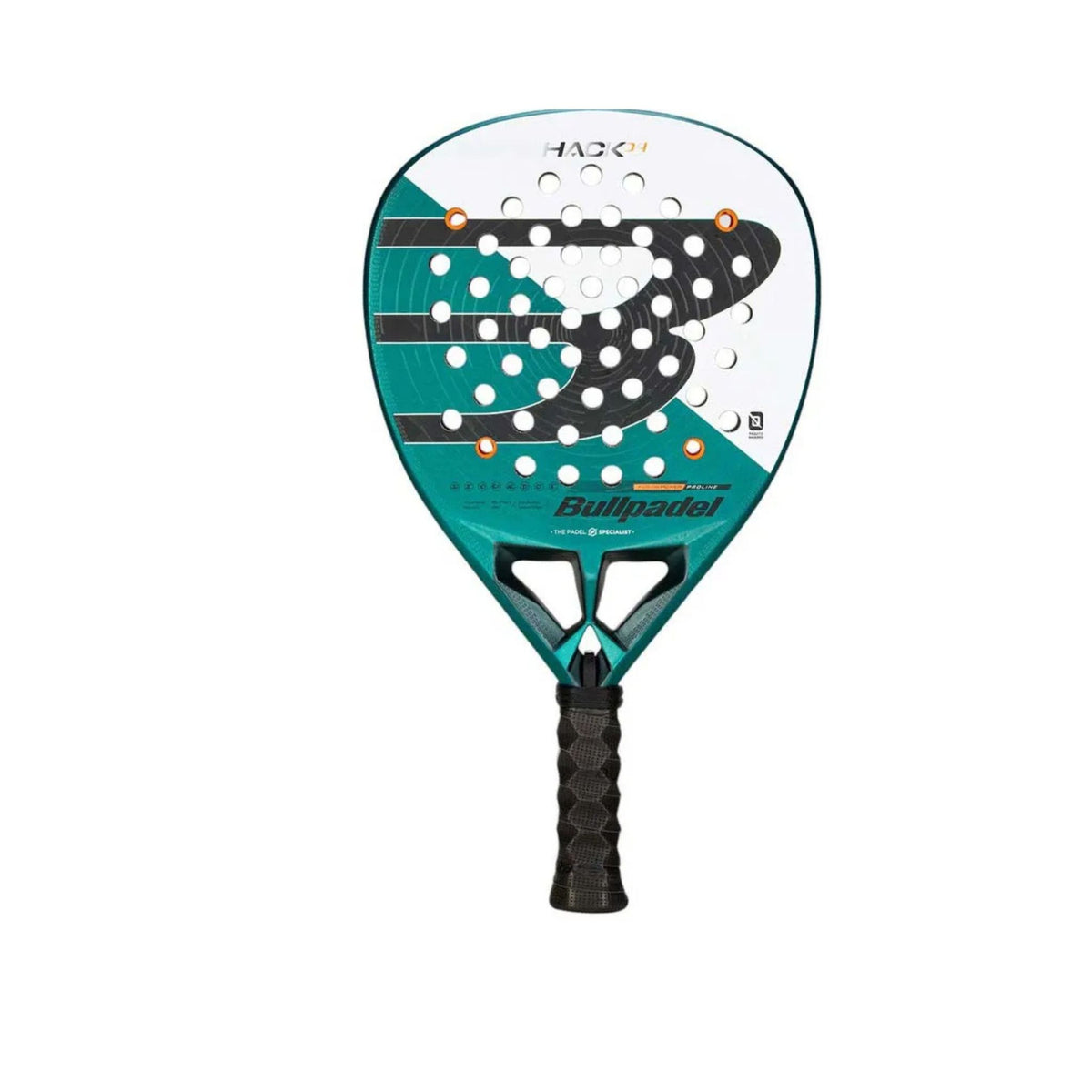 RAQUETE PADEL BULLPADEL HACK 04 2025 18K PAQUITO NAVARRO