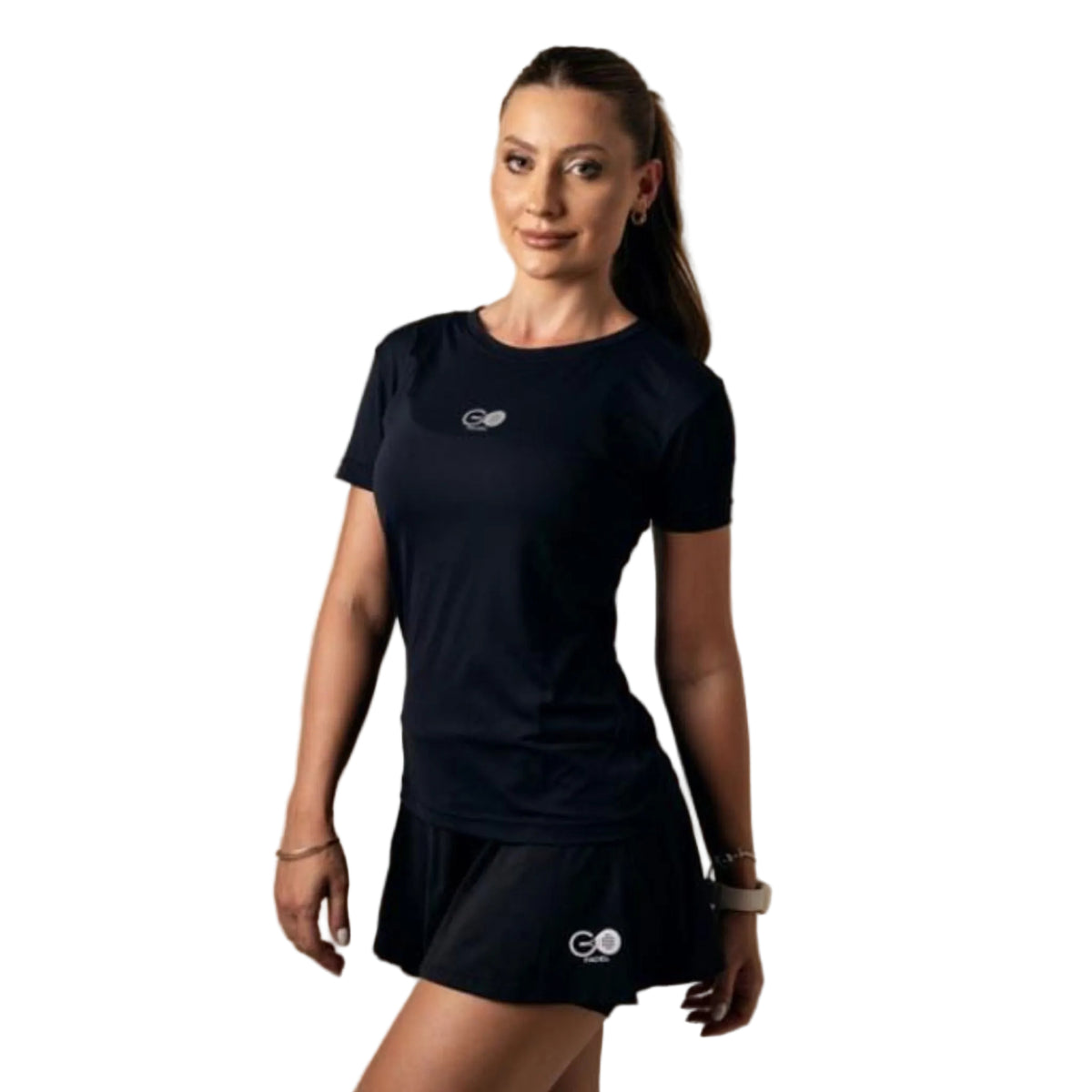 SHORT SAIA BLACK ÁXIS GODE GO PADEL