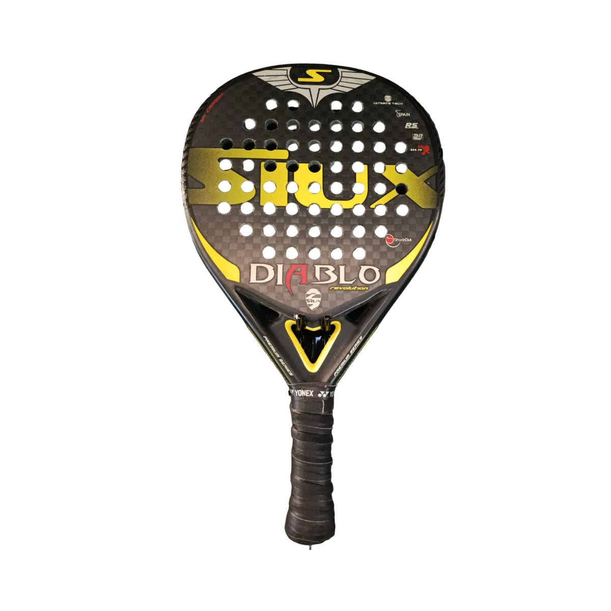RAQUETE DE PADEL SEMINOVA SIUX DIABLO REVOLUTION 12K