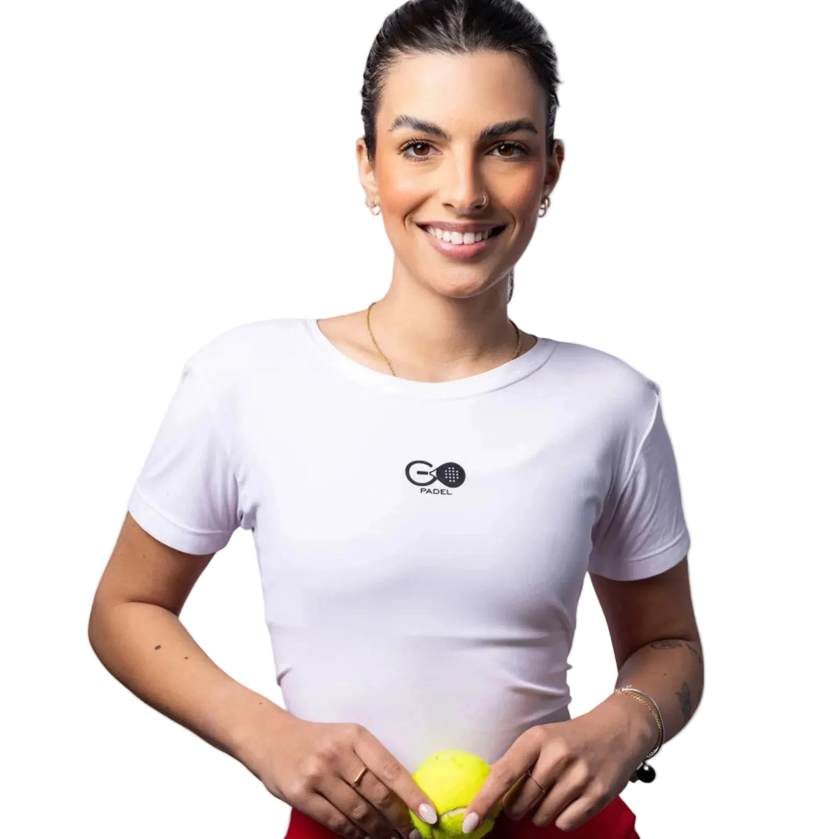 T-SHIRT FEMININA BASIC GO PADEL