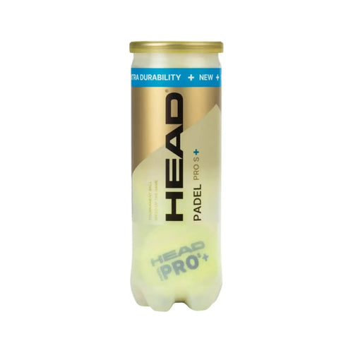 BOLA DE PADEL HEAD PRO S+ TUBO x3