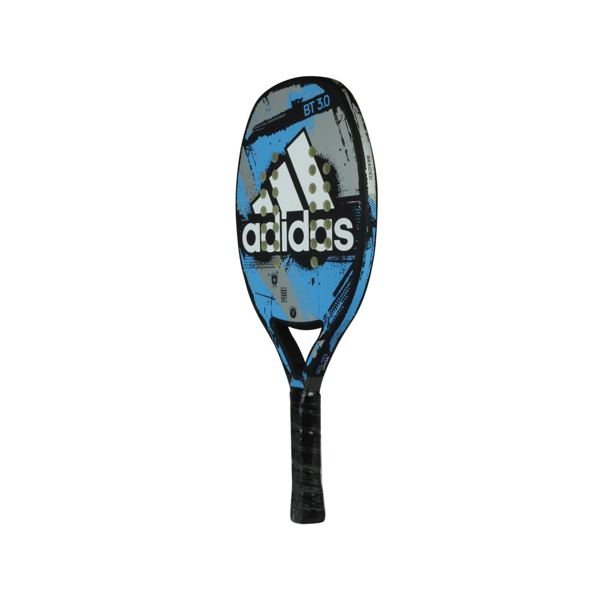 RAQUETE DE BEACH TENNIS ADIDAS BT 3.0 AZUL E CINZA