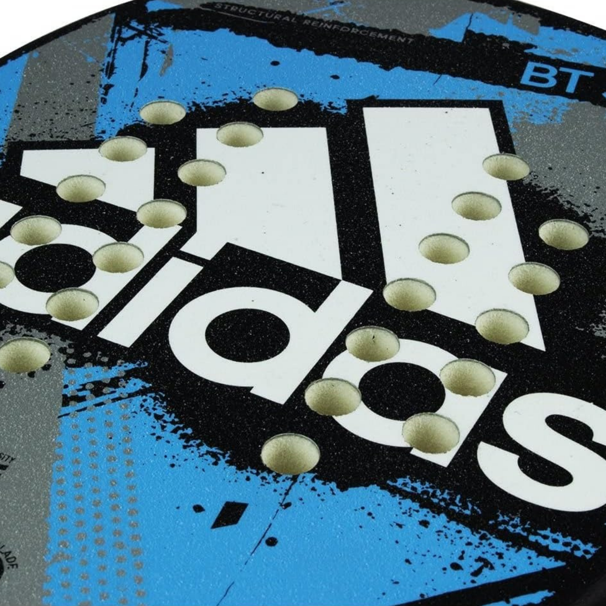 RAQUETE DE BEACH TENNIS ADIDAS BT 3.0 AZUL E CINZA