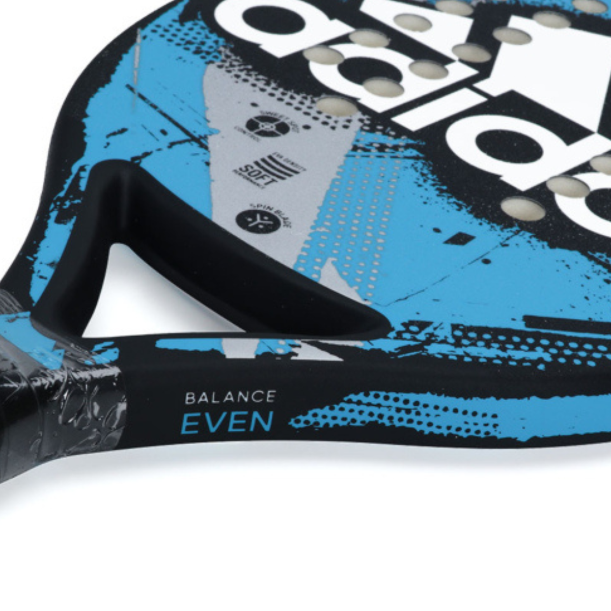 RAQUETE DE BEACH TENNIS ADIDAS BT 3.0 AZUL E CINZA