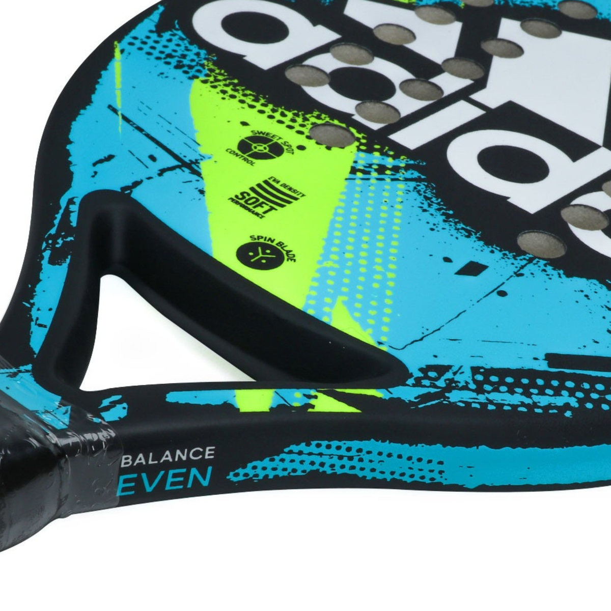 RAQUETE DE BEACH TENNIS ADIDAS BT 3.0 AZUL E VERDE