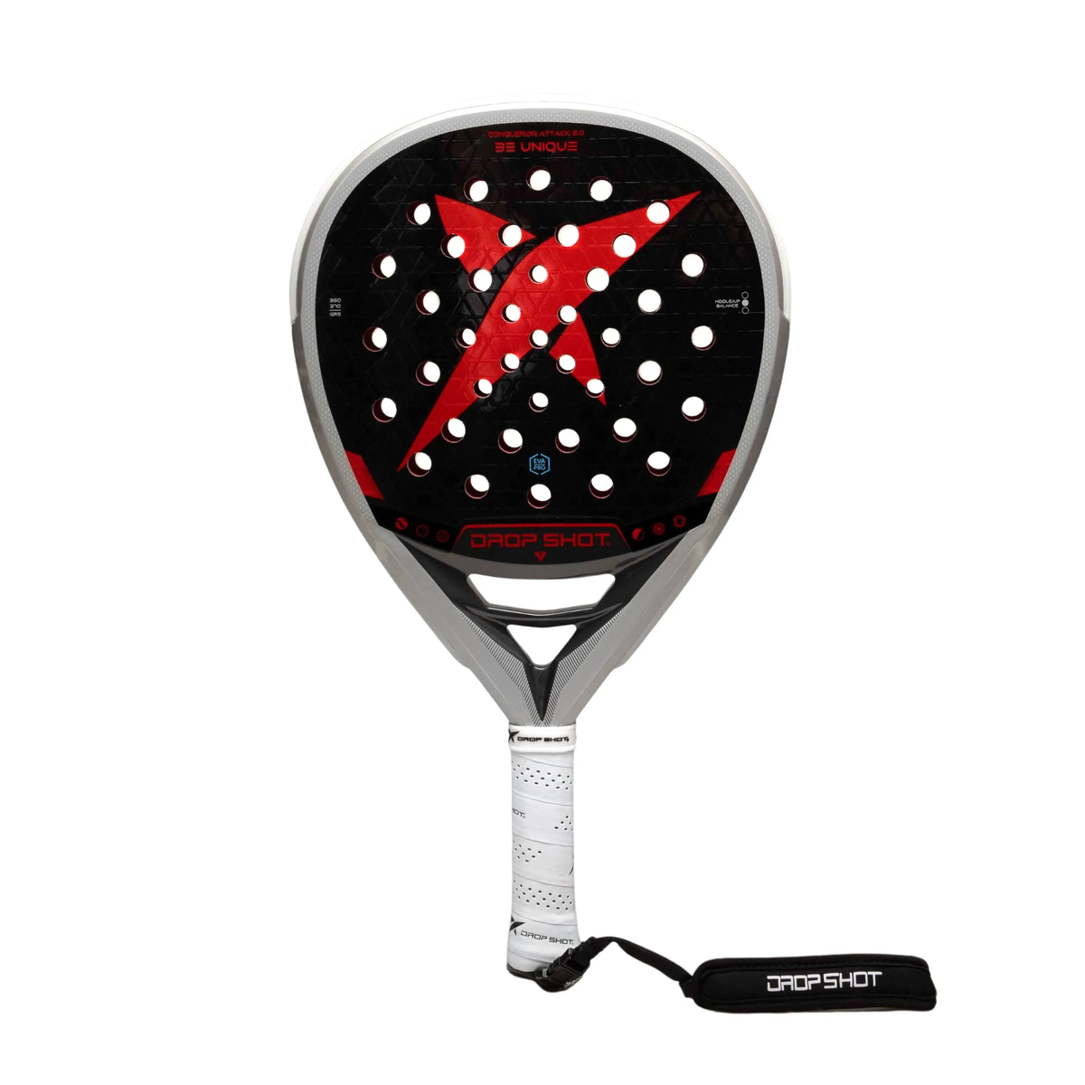 RAQUETE DE PADEL DROP SHOT CONQUEROR ATTACK 2.0 2026
