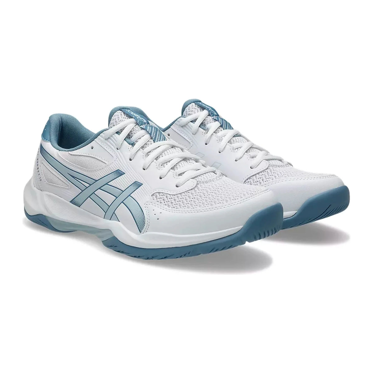 TENIS ASICS GEL-ROCKET 12 MASCULINO BRANCO AZUL