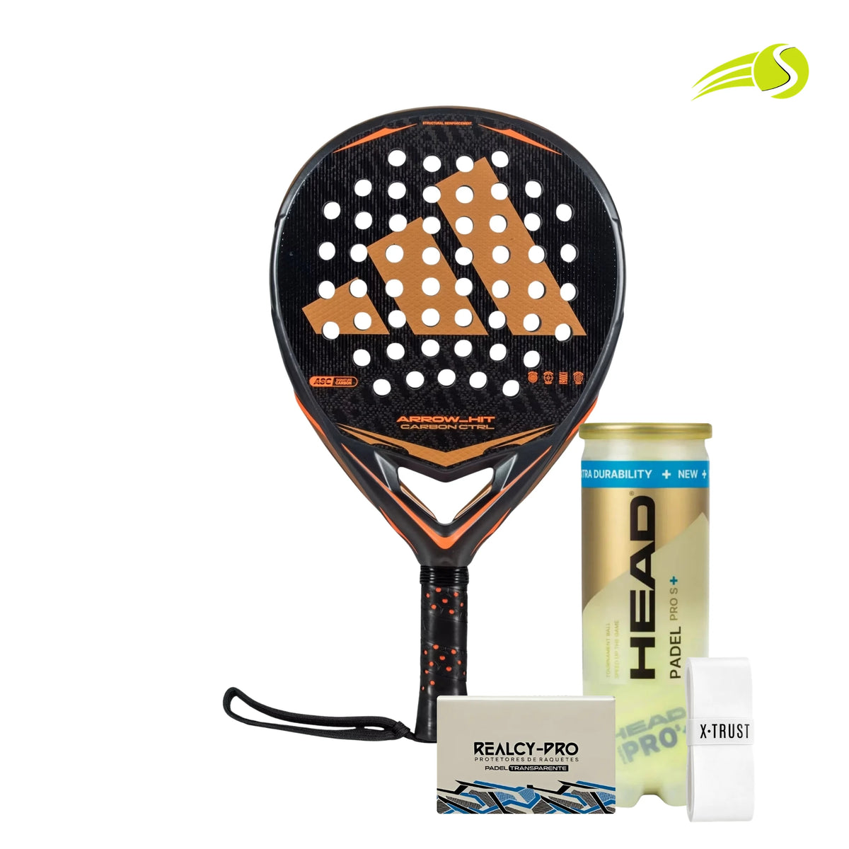 RAQUETE DE PADEL ADIDAS ARROW HIT CARBON CTRL 2026