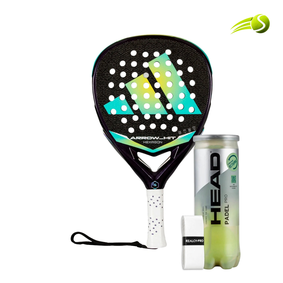 RAQUETE DE PADEL ADIDAS ARROW HIT CARBON HEXAGON CUP 2026