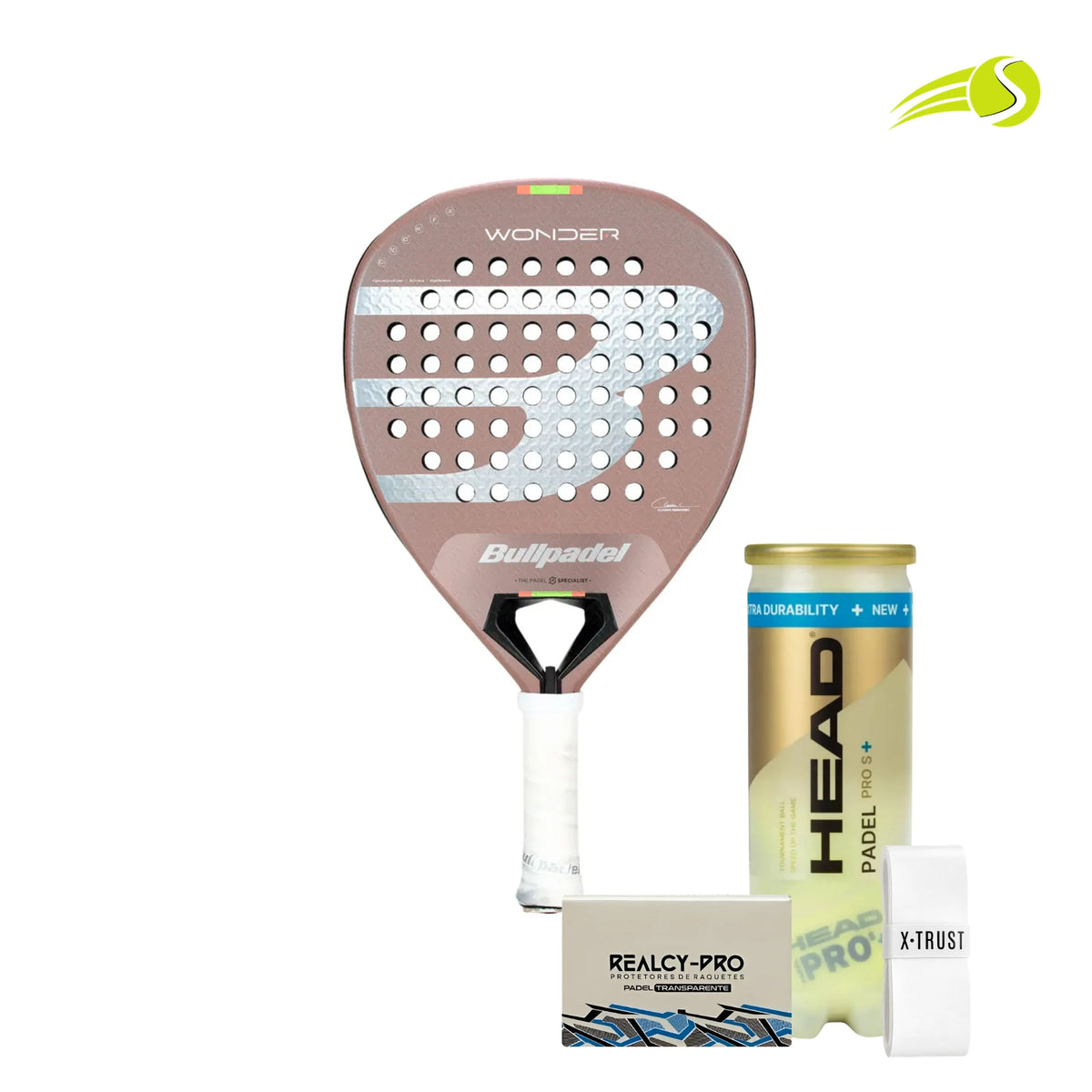 RAQUETE DE PADEL BULLPADEL WONDER CLAUDIA FERNANDEZ 2026