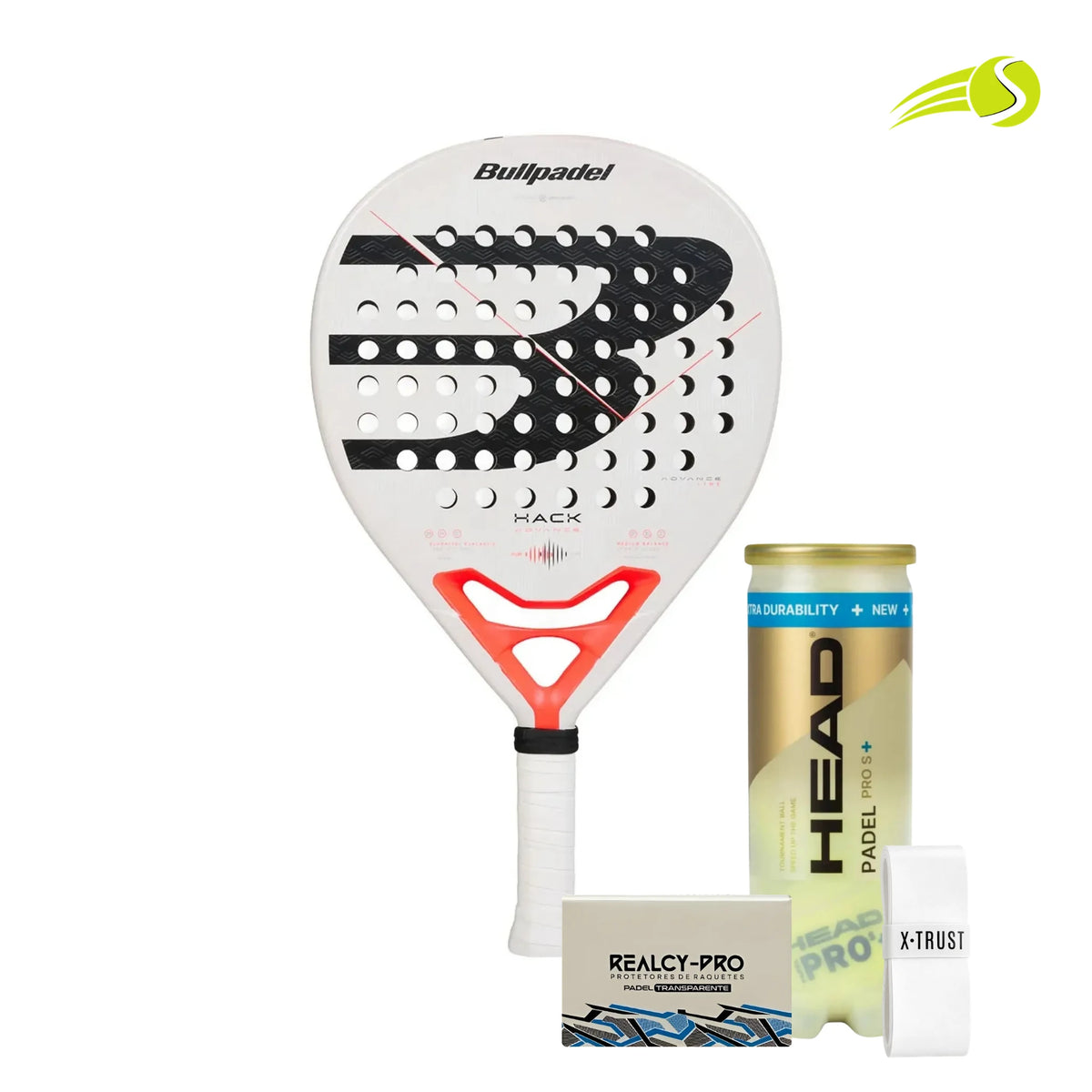 RAQUETE DE PADEL BULLPADEL HACK ADVANCE 2026