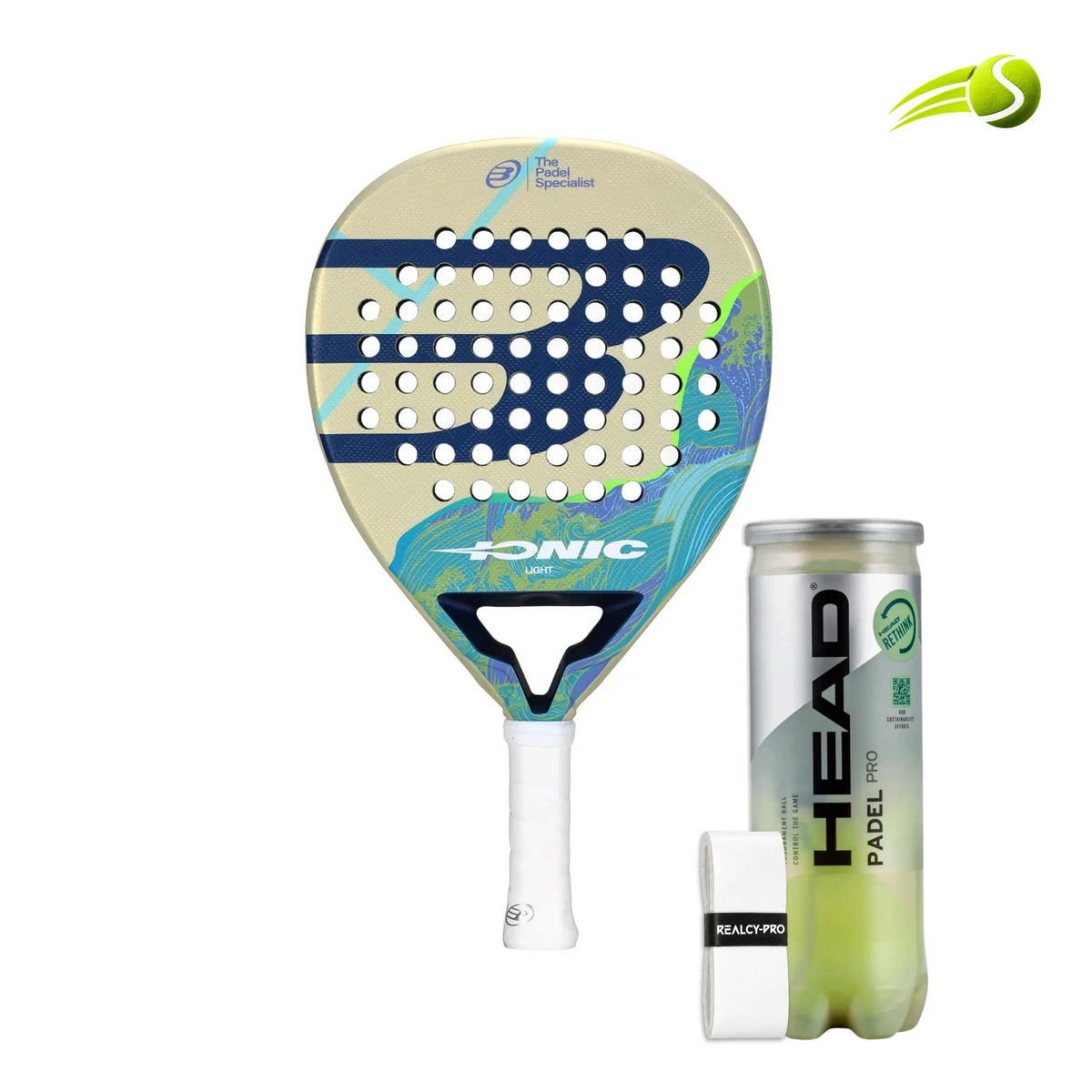 RAQUETE DE PADEL BULLPADEL IONIC LIGHT 2026