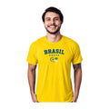 CAMISETA GO BRASIL UNISSEX AMARELA