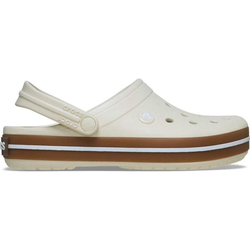 SANDÁLIA CROCS CROCBAND GUM CLOG SUMMIT WHITE