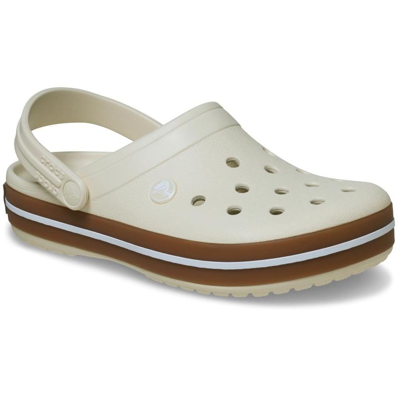 SANDÁLIA CROCS CROCBAND GUM CLOG SUMMIT WHITE