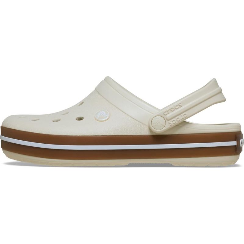SANDÁLIA CROCS CROCBAND GUM CLOG SUMMIT WHITE