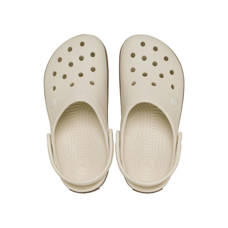 SANDÁLIA CROCS CROCBAND GUM CLOG SUMMIT WHITE