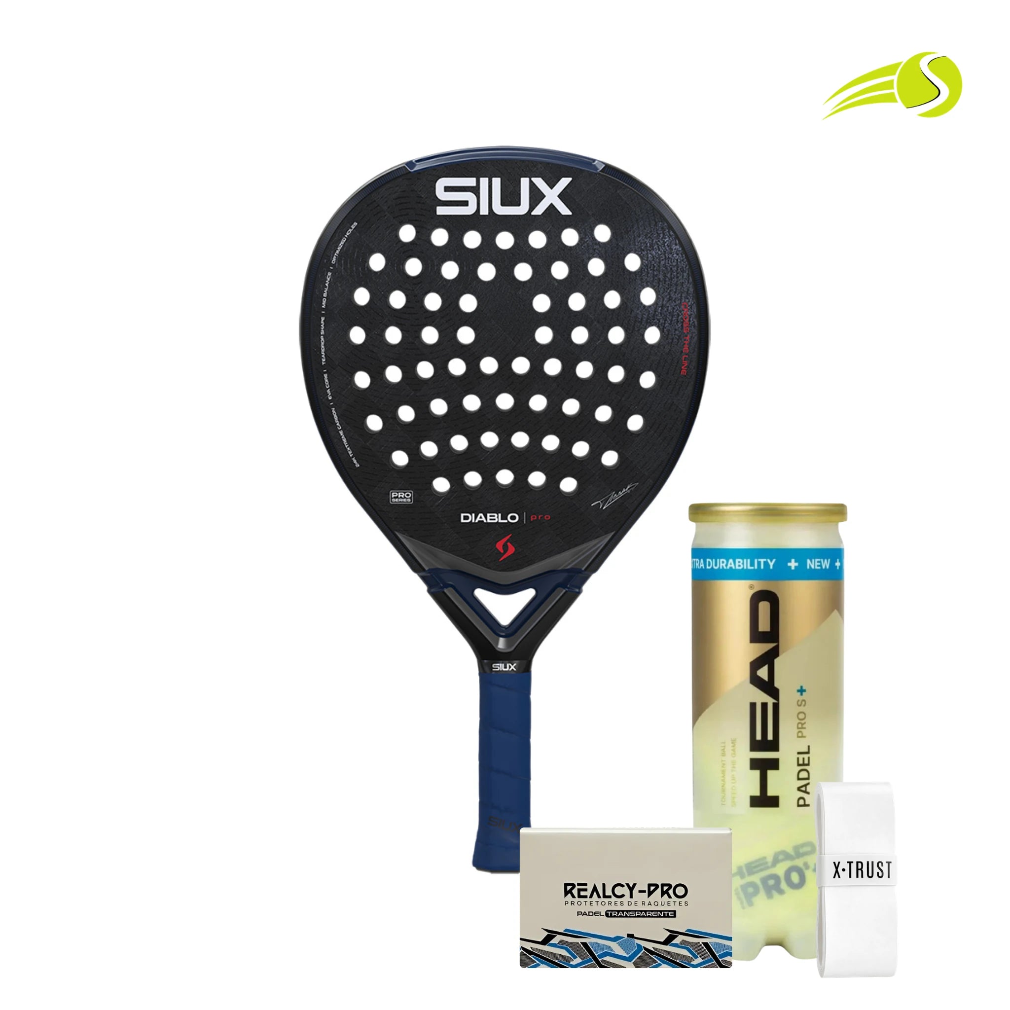 RAQUETE DE PADEL SIUX DIABLO PRO NIGHT BLUE 2026