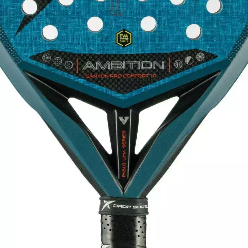 RAQUETE DE PADEL DROP SHOT CANYON PRO COMFORT 1.0 LIMA