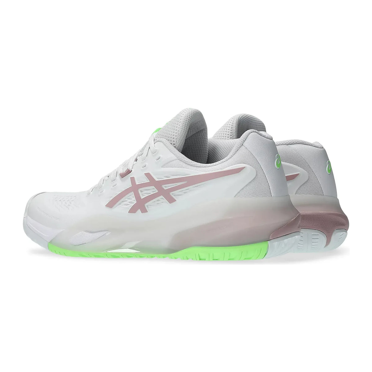 TENIS ASICS GEL-RESOLUTION X FEMININO BRANCO BEGE