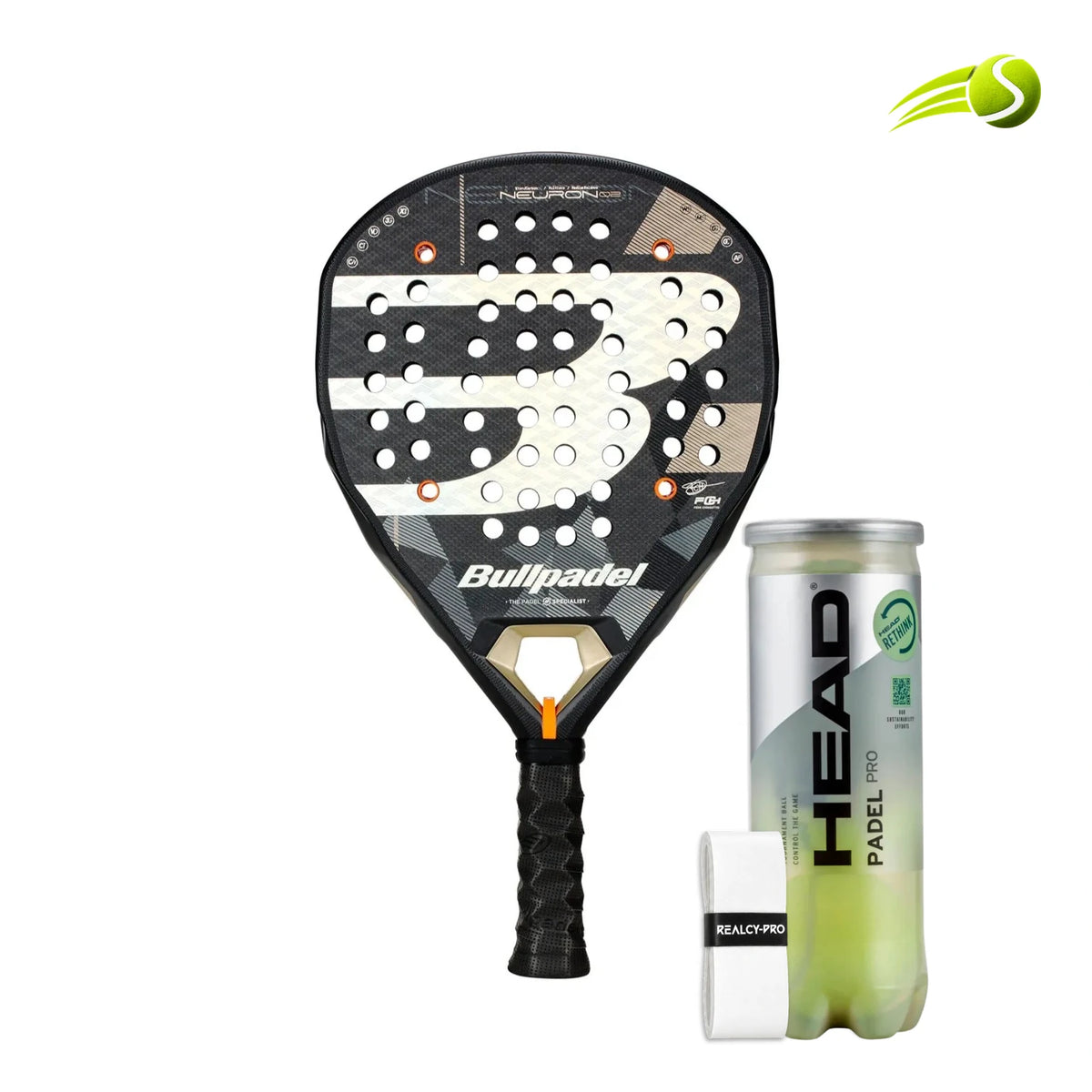 RAQUETE DE PADEL BULLPADEL NEURON 02 3K FEDE CHINGOTTO 2026