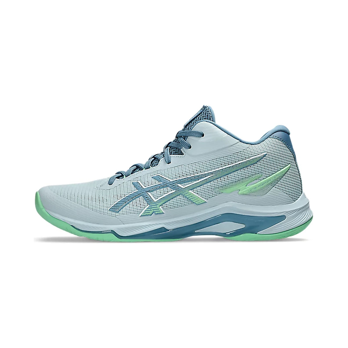 TENIS ASICS NETBURNER BALLISTIC FF MT 4 MASCULINO CINZA AZUL