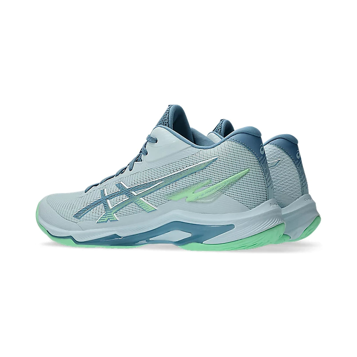 TENIS ASICS NETBURNER BALLISTIC FF MT 4 MASCULINO CINZA AZUL