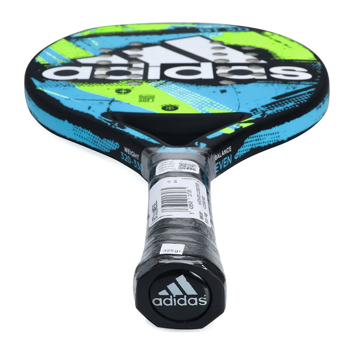 RAQUETE DE BEACH TENNIS ADIDAS BT 3.0 AZUL E VERDE