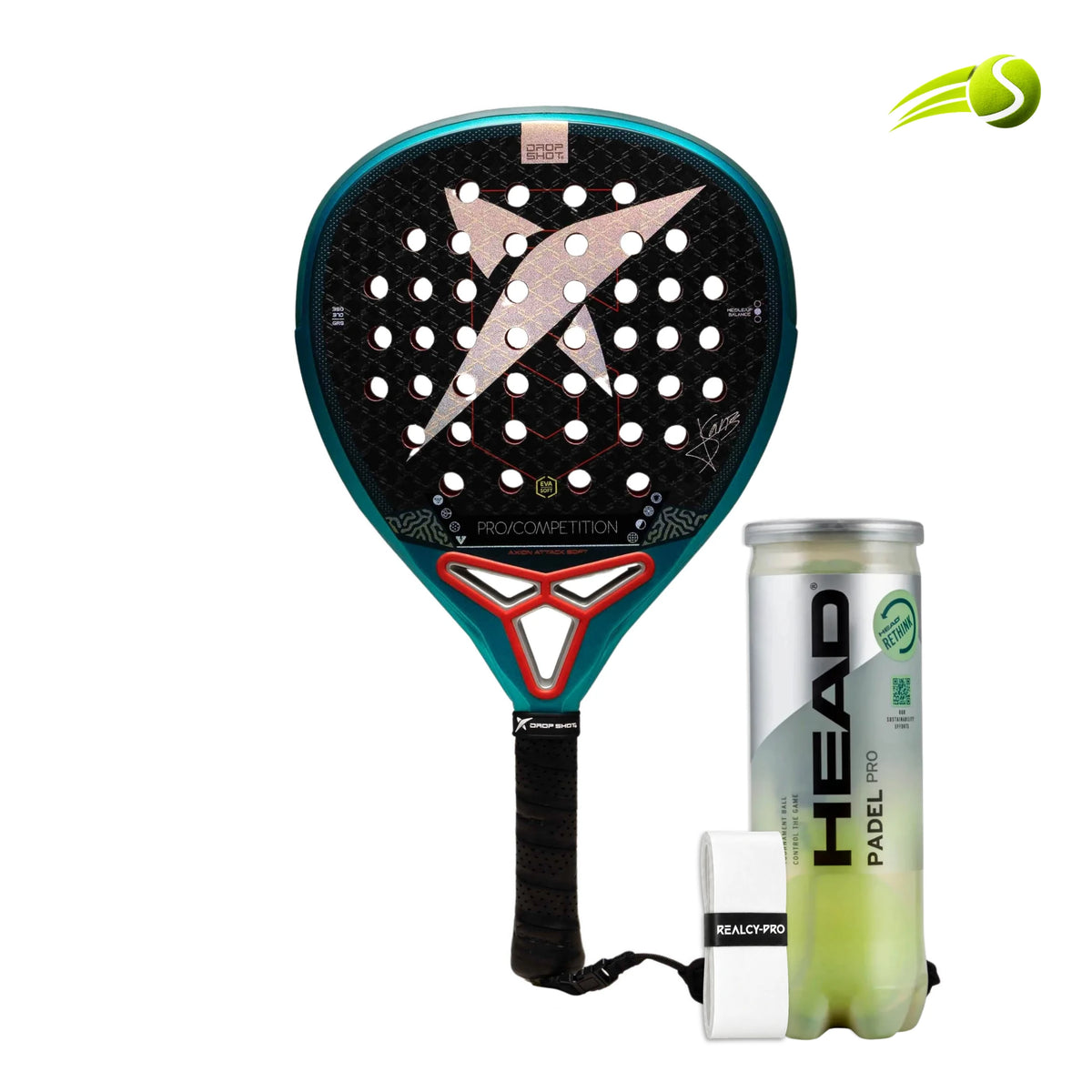 RAQUETE DE PADEL DROP SHOT AXION ATTACK SOFT JON SANZ 2026