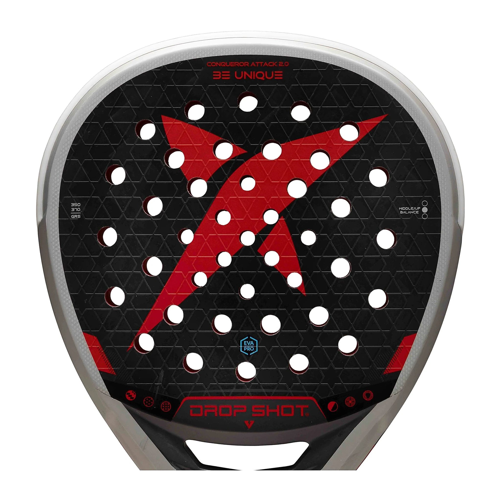 RAQUETE DE PADEL DROP SHOT CONQUEROR ATTACK 20