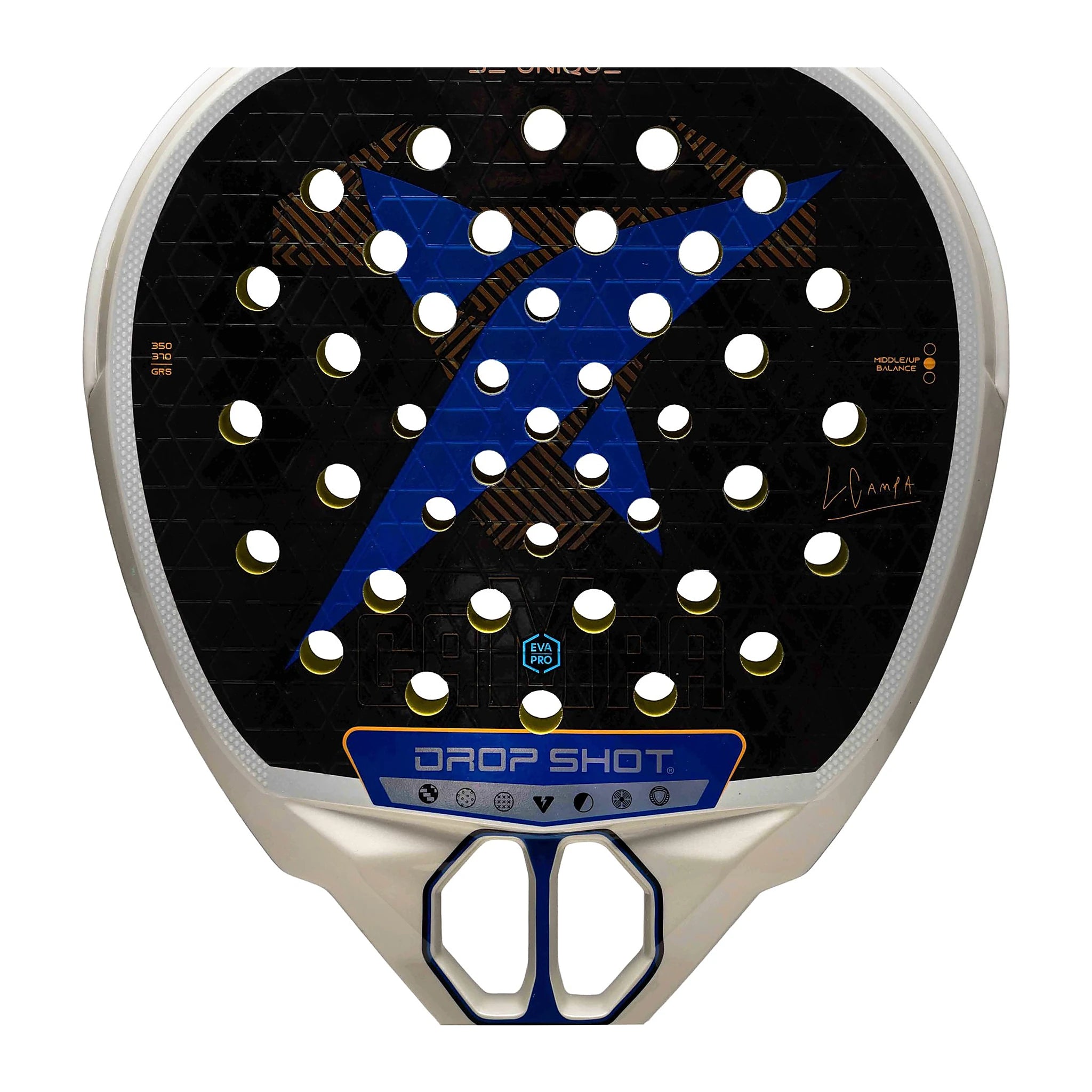 RAQUETE DE PADEL DROP SHOT EXPLORER PRO ATTACK 20 LUCAS CAMPAGNOLO