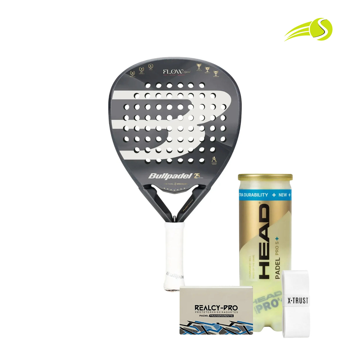 RAQUETE DE PADEL BULLPADEL FLOW LEGEND 26