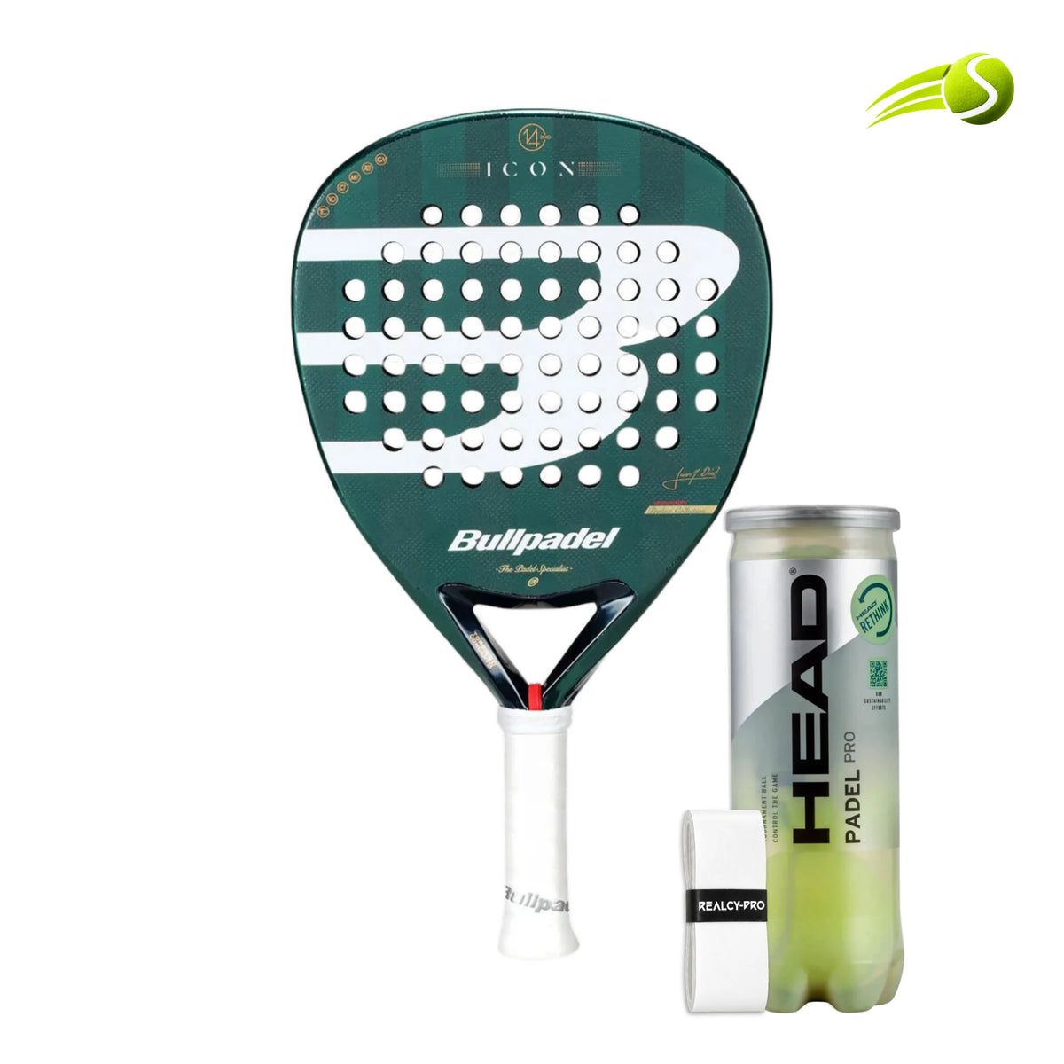 RAQUETE DE PADEL BULLPADEL ICON JUAN MARTIN DIAZ 2026