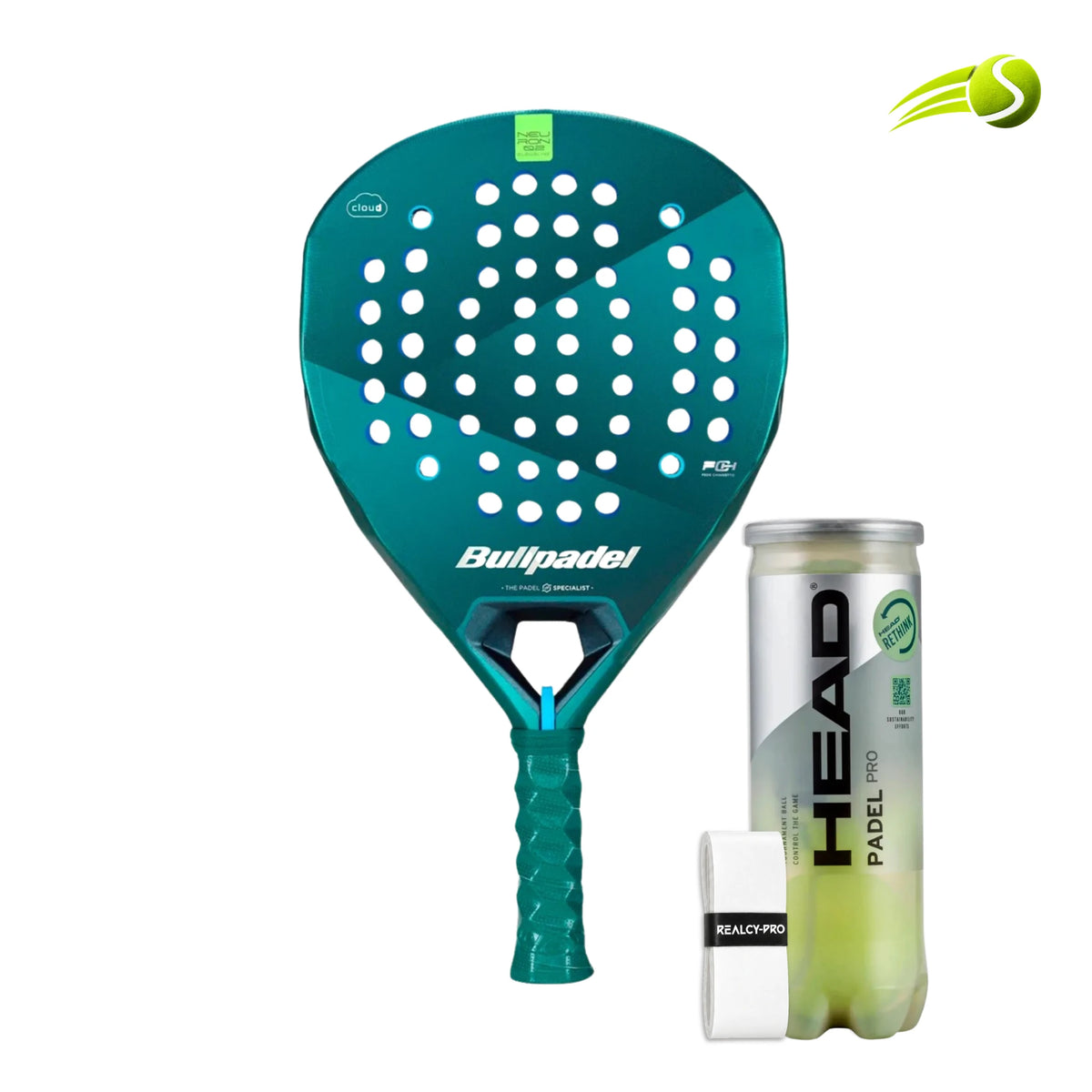 RAQUETE BULLPADEL NEURON 02 CLOUD 2026
