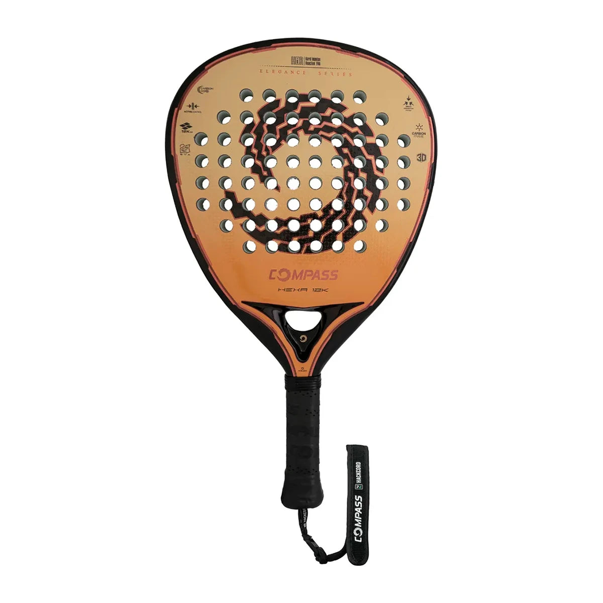 RAQUETE DE PADEL COMPASS HEXA12K GERVASIO DEL BONO 2025