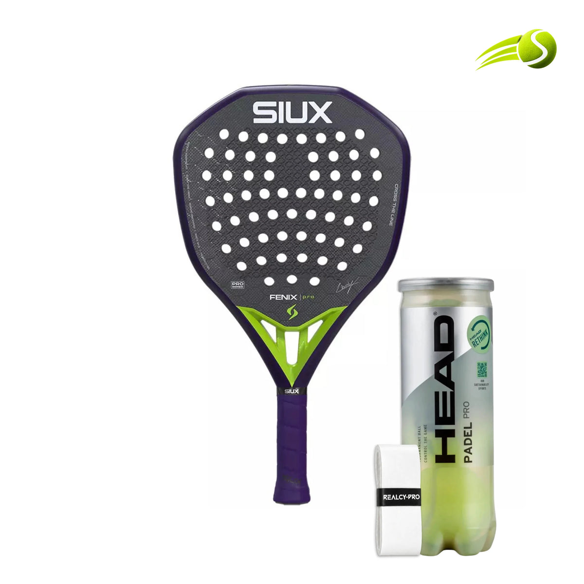 RAQUETE DE PADEL SIUX FENIX PRO GLOW PURPLE 2026