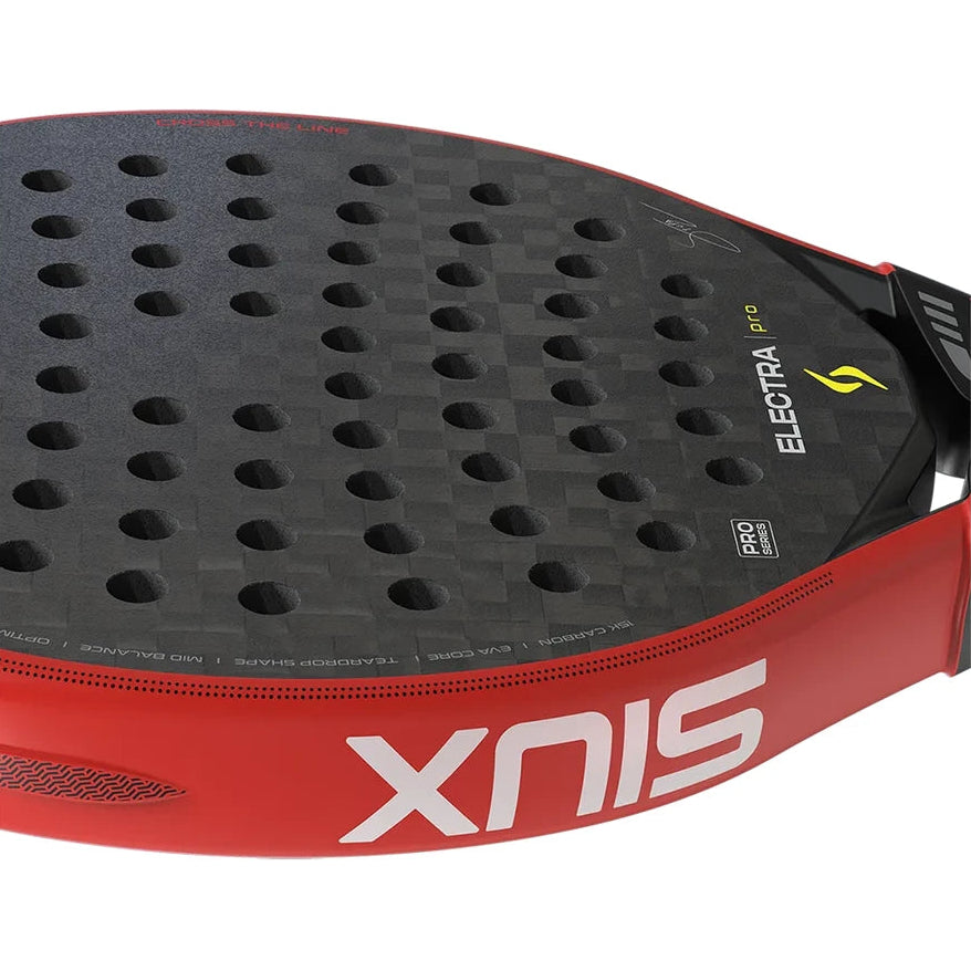 RAQUETE DE PADEL SIUX ELECTRA PRO FIRE RED 2026