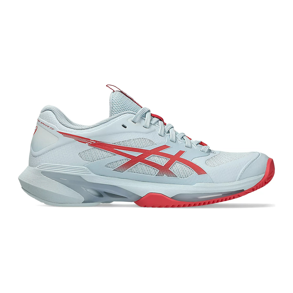 TENIS ASICS SOLUTION SPEED FF 4 CLAY FEMININO AZUL/ROSA